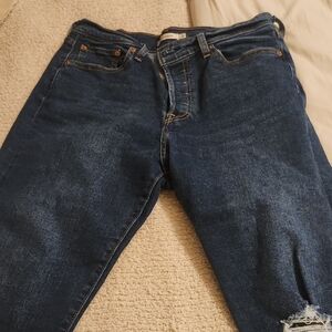 Levi's Indigo Straight Leg Women's Jeans